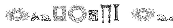 Mortised Ornaments Free Two font preview
